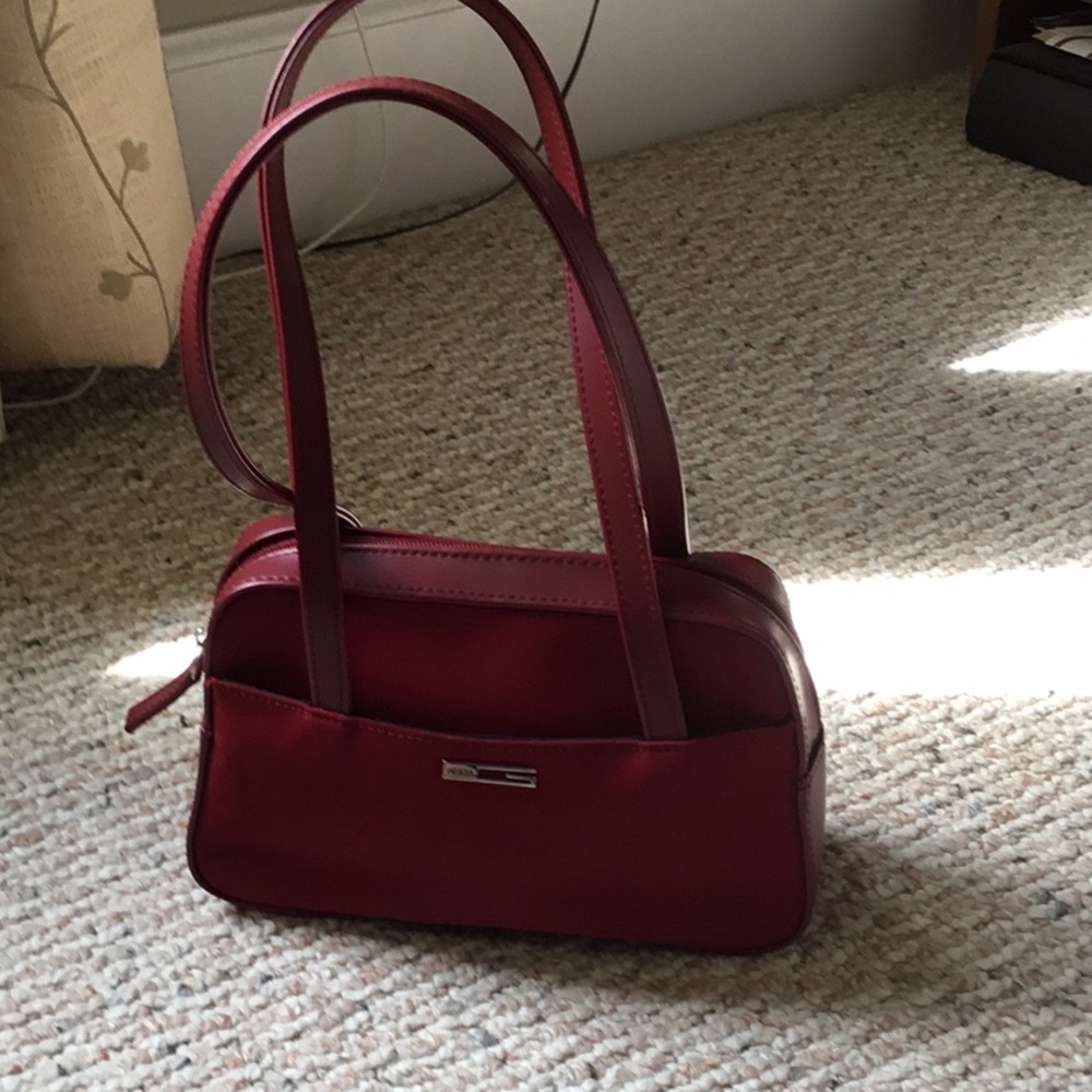 Guess handbag in striking red